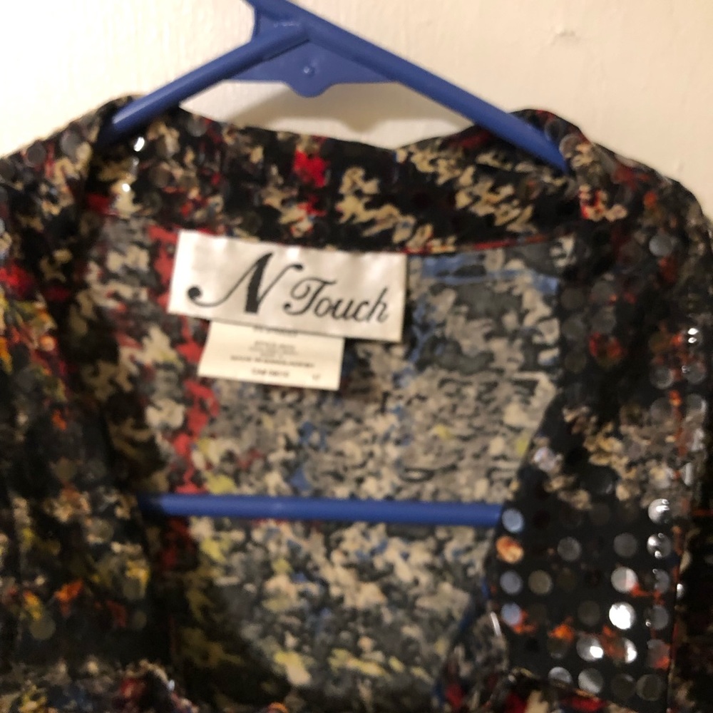 Clear sequined jacket - Picture 5 of 7